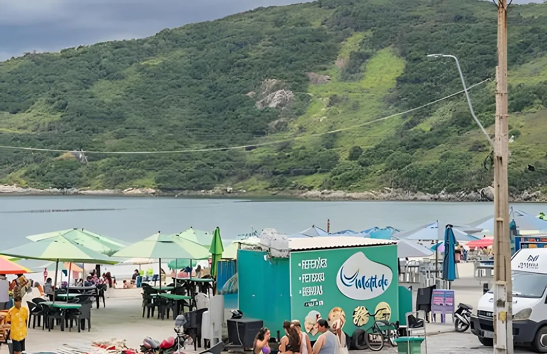 Apto com wifi, garagem e vista mar da prainha.-1
